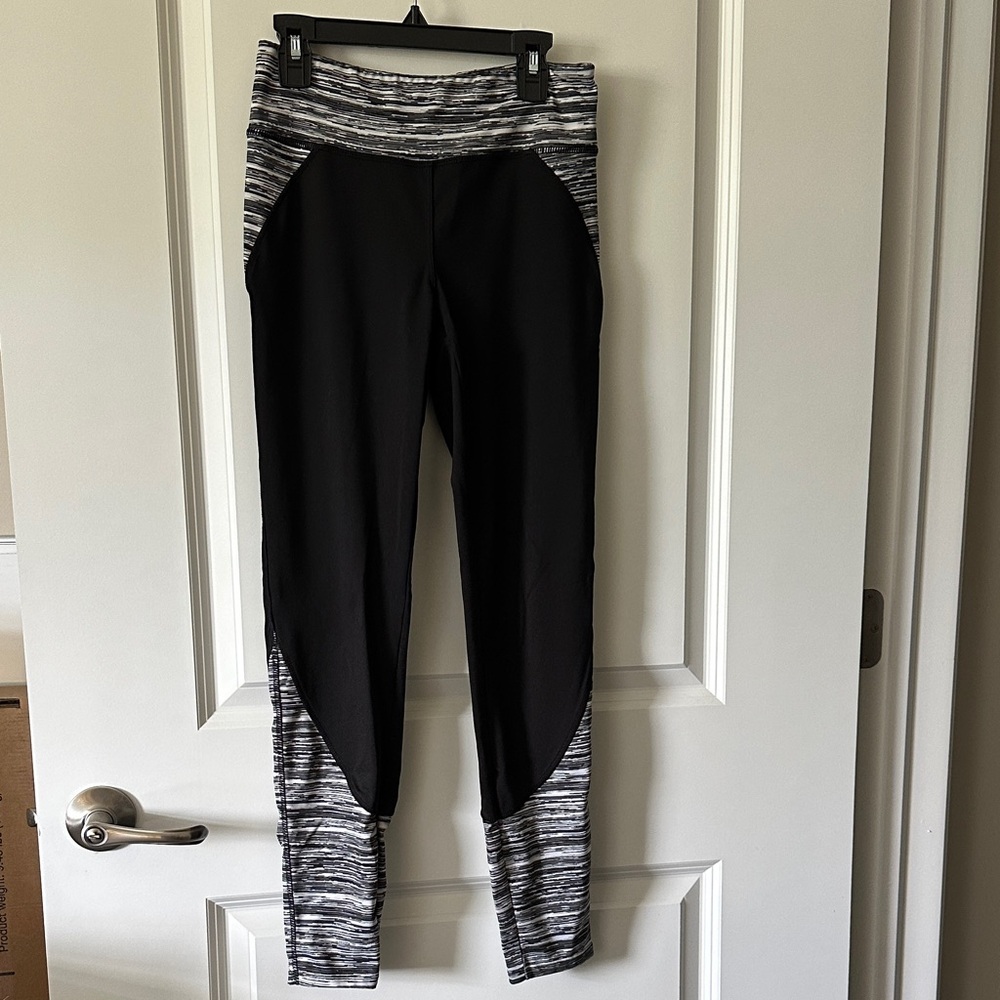 Black and Gray Legging